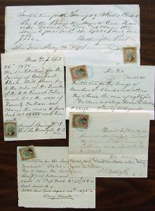 Group of 27 checks, mostly hand written, single payor