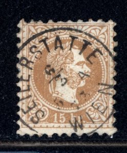 Austria 1867  Scott #31 used