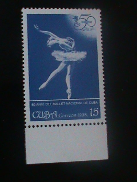 ​CUBA-1998-5OTH ANNIVERSARY OF NATIONAL BALLET-MNH VF LAST ONE HARD TO FIND