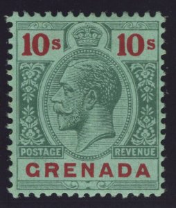 Grenada 1913 KGV 10s green & red/green superb MNH. SG 101. Sc 88.