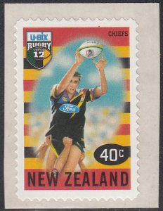 New Zealand 1999 MNH Sc 1590 40c Chiefs Rugby