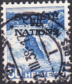 Switzerland # 2O-53a Used  League of Nations