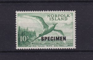 Norfolk Island QEII 1961 10/- Speciman SG36s MNH BP16188