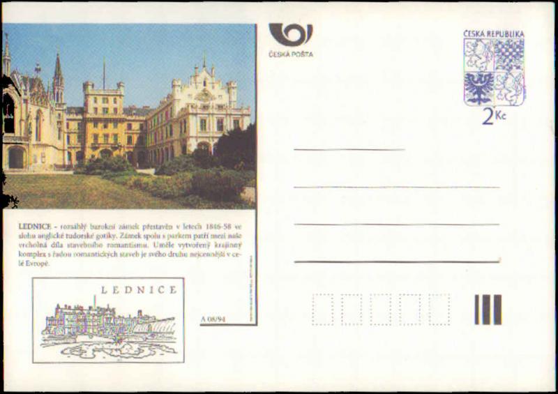 Czechoslovakia, Government Postal Card