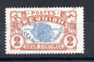 FRENCH COLONIAL - REUNION - INDIAN OCEAN - 1907 - 2 -