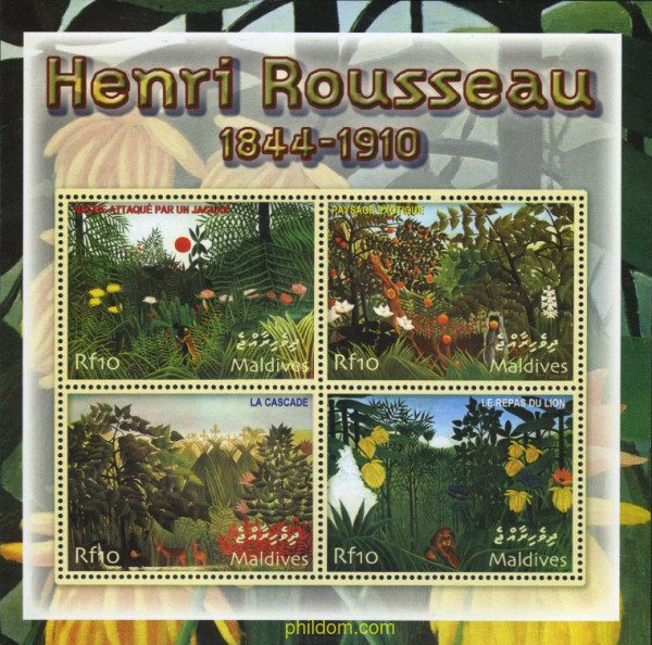 277580 MNH MALDIVAS 2004 PINTURA