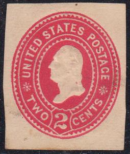US  U362 Cut Square Unused