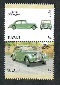 Tuvalu #416 Classic Cars Mint Hinged single