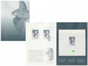 Sweden 2007 Legendary definitives Falcon in limited edition booklet lux-block