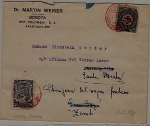 Colombia airmail cover Scadta 3.5.26 signed Spalink