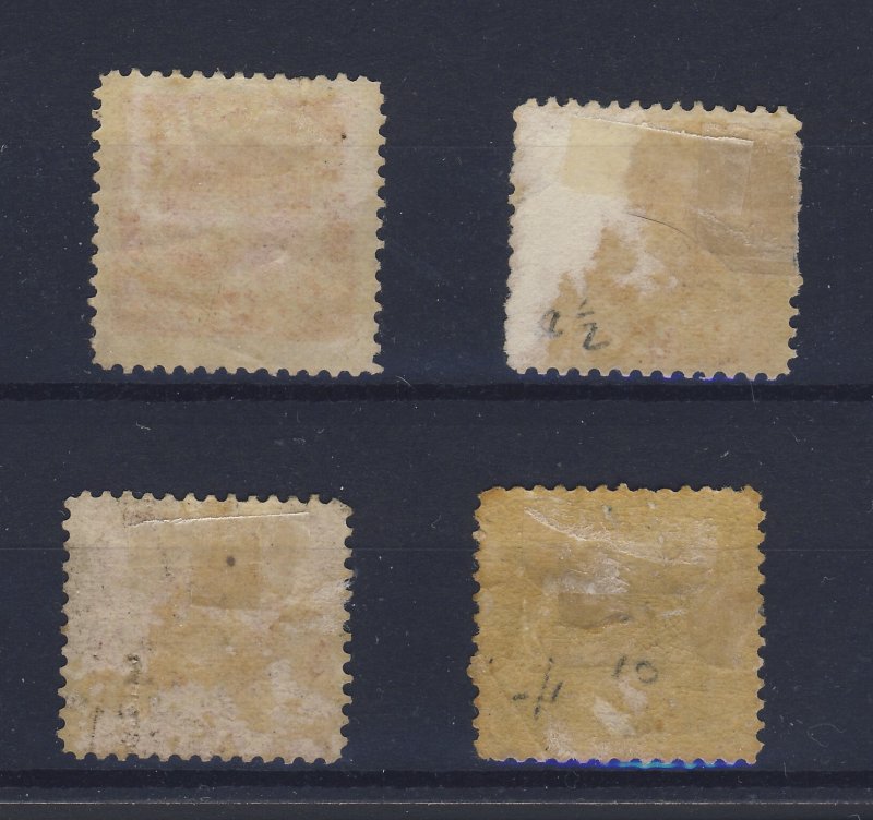 4x Newfoundland 1/2c Dog  Mint Stamps 3x #56 1x #58 Guide Value = $41.00