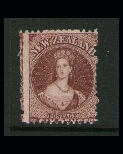 New Zealand FFQ Chalon 6d SG 122a mint OG - Nice 