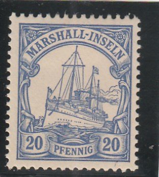 Marshall Islands  Scott#  16  MH  (1901 Kaiser's Yacht)