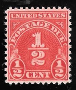 J79 1/2 cent Carmine Stamp mint OG NH EGRADED SUPERB 98 XXF