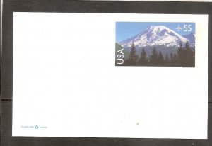 USA   Scott  UXC27  Mt. Ranier     MNH