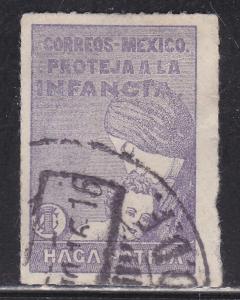 Mexico RA5 Postal Tax Stamp - Mother and Child 1929