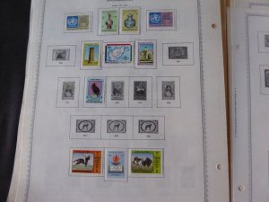 New Caledonia 1892-1984 Stamp Collection on Scott Intl Album Pages