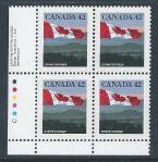 Canada #1356 LL PL BL Flag Over Hills 42