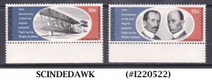 BOPHUTHATSWANA - 1978 75th ANNIVERSARY WRIGHT BROTHERS 1st POWERED FLIGHT 2V MNH