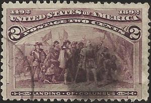 # 231 BROWN VIOLET USED LANDING OF COLUMBUS SCV-0.30