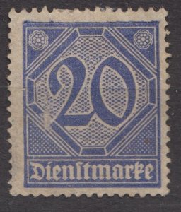 Germany Scott #O5 1920 Mint no gum
