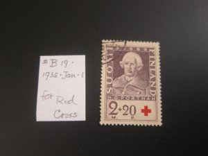 Finland 1935 Sc B19 Red Cross FU