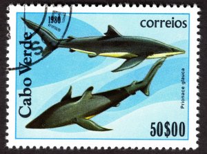 1980, Cape Verde, 50e, Used CTO, Sc 415