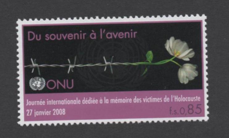 SCOTT# 479  singles     MNH UN GENEVA 2008