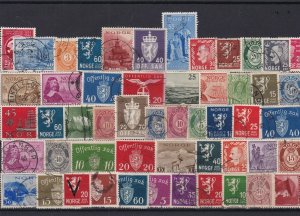 norway stamps ref 16085