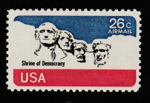 SC# C88 - (26c) - Rushmore, MNH single