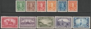 EDSROOM-22227 Canada 217-227 LH 1935 Complete CV$119.50