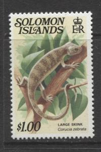 Solomon Is. - Scott 410 - Reptiles Issue -1979 - MNH -Single $1.00 Stamp