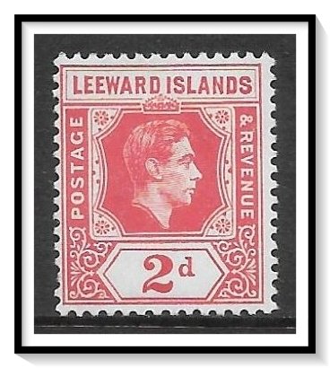 Leeward Islands #123 KG VI MH