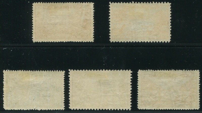 NEWFOUNDLAND C13-C17 MINT SET VF