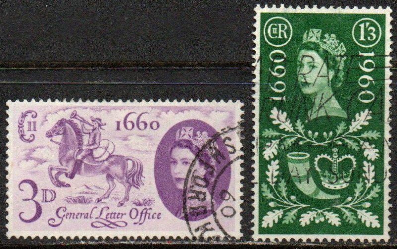 Great Britain Sc #375-376 Used