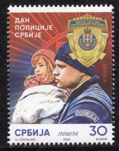 1842 - SERBIA 2022- Serbian Police Day - MNH