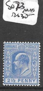 BAHAMAS (PP1712B) KE 2 1/2D  SG 73  MNH