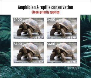 LIBERIA 2023 PACK 10 IMPERF SHEETS - REPTILES TURTLE TURTLES CHAMELEON SNAKE MNH-