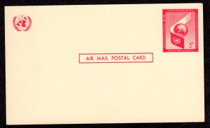 United Nations, Airmail Postal Card   Scott # UXC3, MNH  Lot 220331 -01