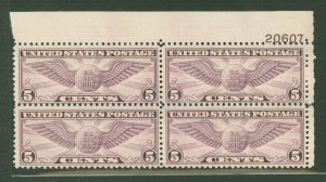 United States #C16 Mint (NH) Plate Block