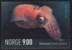 Norway - 2004 - Scott #1391 - used - Marine Life Squid