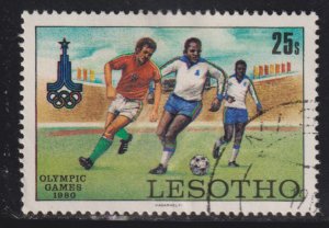 Lesotho 293 Olympic Soccer, Moscow 1980