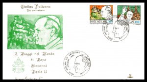 Vatican City 737-748 Set of Four U/A FDC