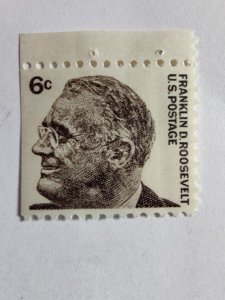 SCOTT #1284B SINGLE PANE ROOSEVELT MINT NEVER HINGED SHINY GUM BEAUTIFUL STAMP