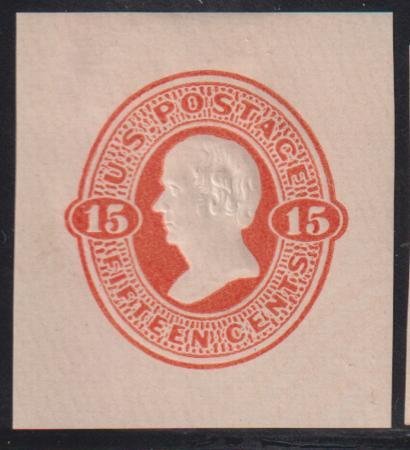 US Postal Stationery and Cut Squares #U98 MINT  XF PFC 36x39 mm Cat Value: $325