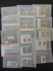 CAYMAN ISLANDS : Clean all VF MNH accumulation with many Better. Catalog $350+ 