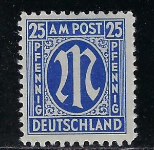 Germany AM Post Scott # 3N13, mint hr