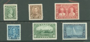 Canada #211-216  Single (Complete Set) (Jubilee)