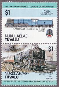 Tuvalu(Nukulaelae) 16 Trains 1984