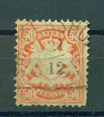 Bavaria sc# 44 (1) used cat value $7.25